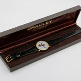 Bradley Mickey Mouse Men's Gold Limited Edition Quartz Swiss Made Watch w/ Box