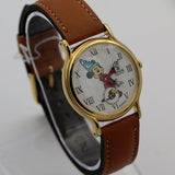 Seiko / Lorus Mickey Mouse Wizard Men's Gold Quartz Watch w/ Box