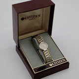 New Citizen Ladies Gold Quartz Watch w/ Original Box