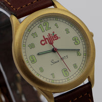 Fossil "Chili's" Men's Gold Limited Edition Quartz Watch w/ Original Box