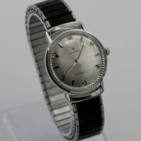 1950s Hamilton Men's 10K Gold Diamonds Swiss Made 17Jwl Automatic Watch w/ Box