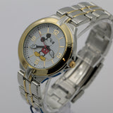 New Disney Mickey Mouse Men's Gold Quartz Watch w/ Box