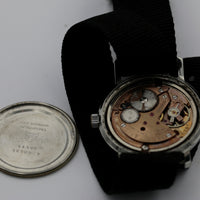 1962 Tissot Men's Swiss Made 17Jwl Large Silver Watch w/ Strap