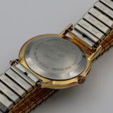 1950s Waltham Men's Swiss Made 17Jwl Gold Gorgeous Dial Watch w/ Bracelet