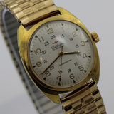 Waltham Men's Gold 17Jwl Swiss Military Watch w/ Bracelet