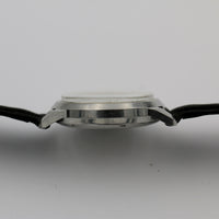 Waltham Men's Silver 17Jwl Swiss Made Military Dial Watch w/ Cofram Strap