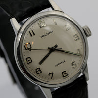 Waltham Men's Made in France 17Jwl Silver Watch w/ Strap