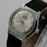 1970s Waltham Men's Swiss Made Silver 17Jwl Watch