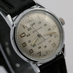 Waltham Men's Silver 17Jwl Swiss Military Watch w/ Strap
