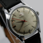 1960s Waltham Men's Swiss Made Silver 17Jwl Watch w/ Strap
