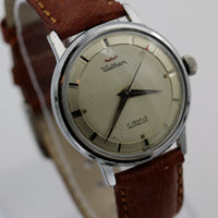 Waltham Men's Swiss Made Silver 17Jwl Watch