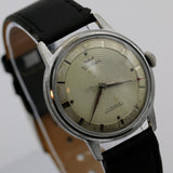 1950s Waltham Mens Swiss Made 17Jwl Silver Watch w/ Strap