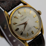 1960s Waltham Men's Swiss Made 17Jwl Gold Watch w/ Strap