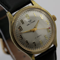 1960s Waltham Men's 17Jwl Gold Fully Signed Watch w/ Strap
