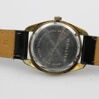 1970s Waltham Men's Swiss Made Gold 17Jwl Watch