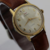 1960s Waltham Men's 17Jwl Gold Swiss Made Watch w/ Strap