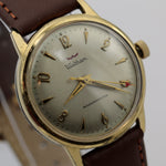 1960s Waltham Men's Swiss Made Gold Watch w/ Strap