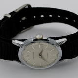 1960s Elgin Sportsman Men's Silver 17Jwl Watch w/ Strap