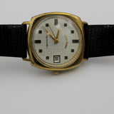 1950s Lord Elgin Men's Aquamaster Swiss Made Gold Automatic Calendar Watch