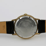 1960s Elgin Men's Gold 17Jwl Swiss Watch w/ Lizard Strap