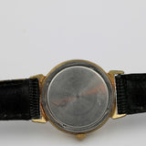 1960s Elgin Men's Gold 17Jwl Unique Bezel Watch w/ Strap