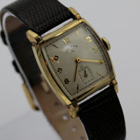 1947 Lord Elgin Men's 14K Gold 21Jewels 4Adj Watch