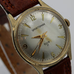 1960s Elgin Men's Gold 17Jwl Swiss Made Watch w/ Strap