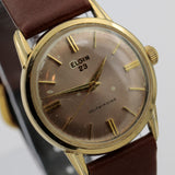 1960s Elgin Men's Swiss 10K Gold 23Jwl Automatic Watch