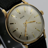 1951 Elgin Men's Made in USA Gold 19Jwl Watch - Almost Mint w/ Swiss Made Strap