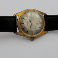 Elgin Men's Gold Automatic 17Jwl Swiss Made Watch w/ Strap