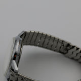 Elgin Men's Silver 17Jwl Automatic Made in Germany Diamond Watch w/ Bracelet