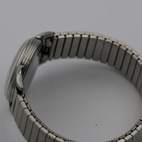 1950s Elgin Men's 17Jwl Made in USA Silver Watch w/ Bracelet