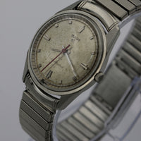 1964 Elgin Men's Silver Automatic Swiss Made 17Jwl Watch w/ Bracelet