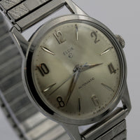 Elgin Men's Silver Automatic Swiss Made 17Jwl Watch