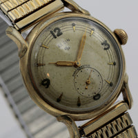 1954 Elgin Men's 17Jwl Made in USA 10K Gold Watch