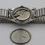 Elgin Men's Silver Automatic Swiss Made Fancy Case Watch