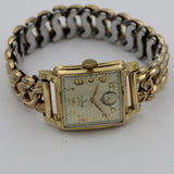 1951 Elgin DeLuxe Men's 10K Gold 17Jwl Made in USA Watch w/ Bracelet