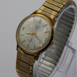 1960s Elgin Men's 10K Gold 17Jwl Swiss Made Watch w/ Bracelet