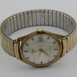 Elgin Men's Gold 17Jwl Automatic Made in Germany Calendar Watch - Very Rare